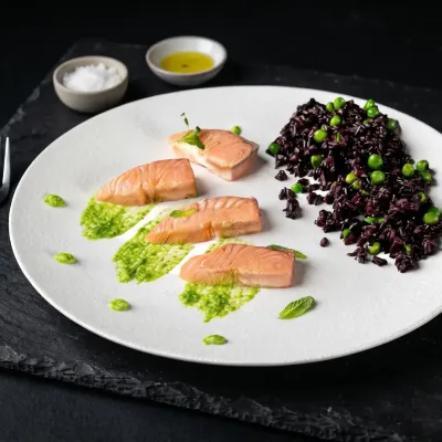 Piatto Midnight Salmon - The Longevity Kitchen